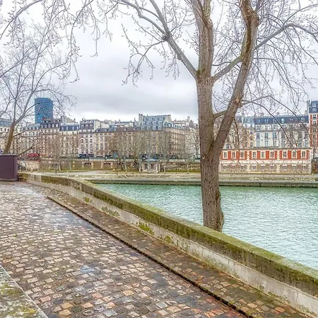 Ile Saint Louis - Quai D'orleans 2bdr By B'your Apartment Paris